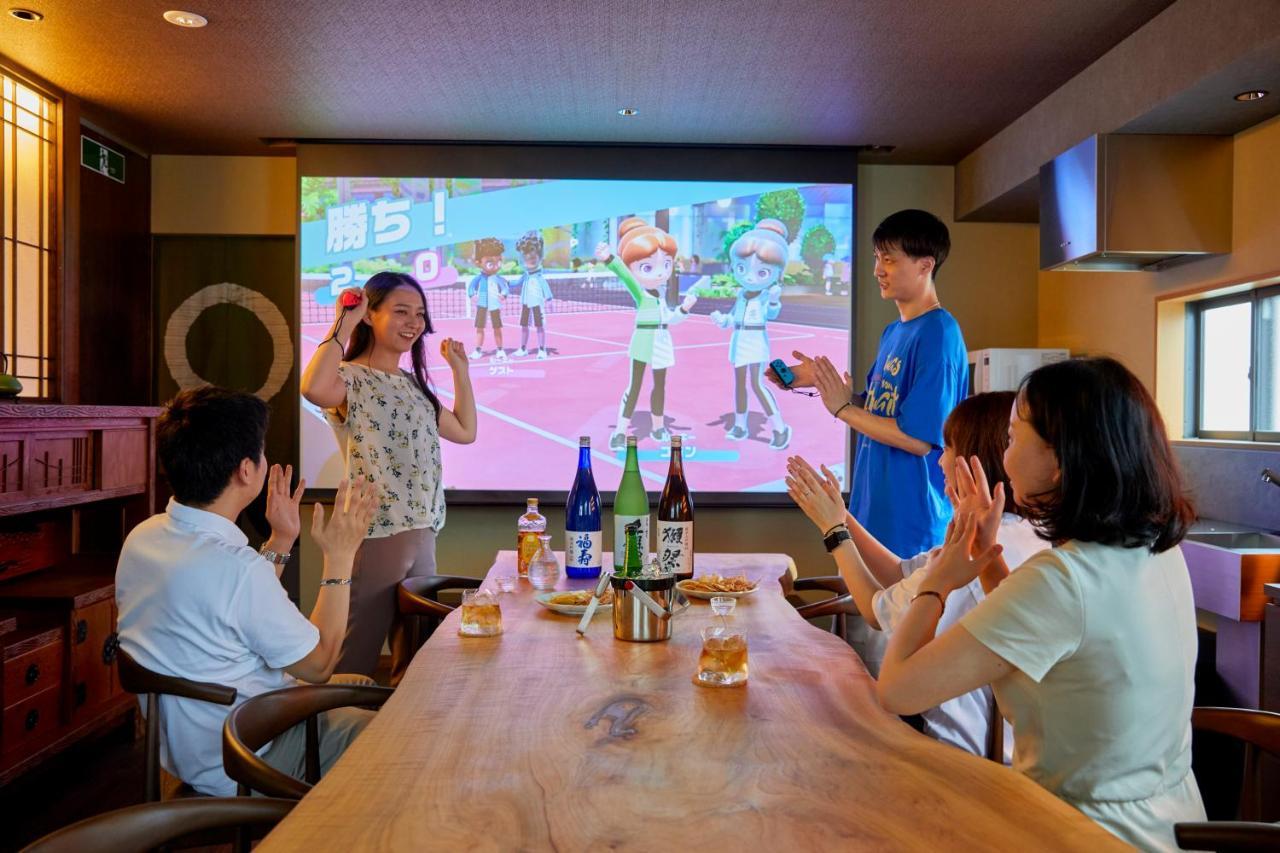 古今 天下茶屋 With A Private Parking Lot And A Half Open-Air Bath And Direct To Kix Villa Osaka Exteriör bild